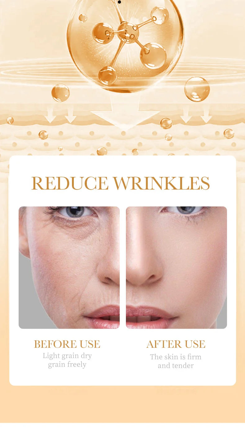 Masque Visage Collagène 10 pcs – Anti‑Rides, Éclat & Fermeté Coréens